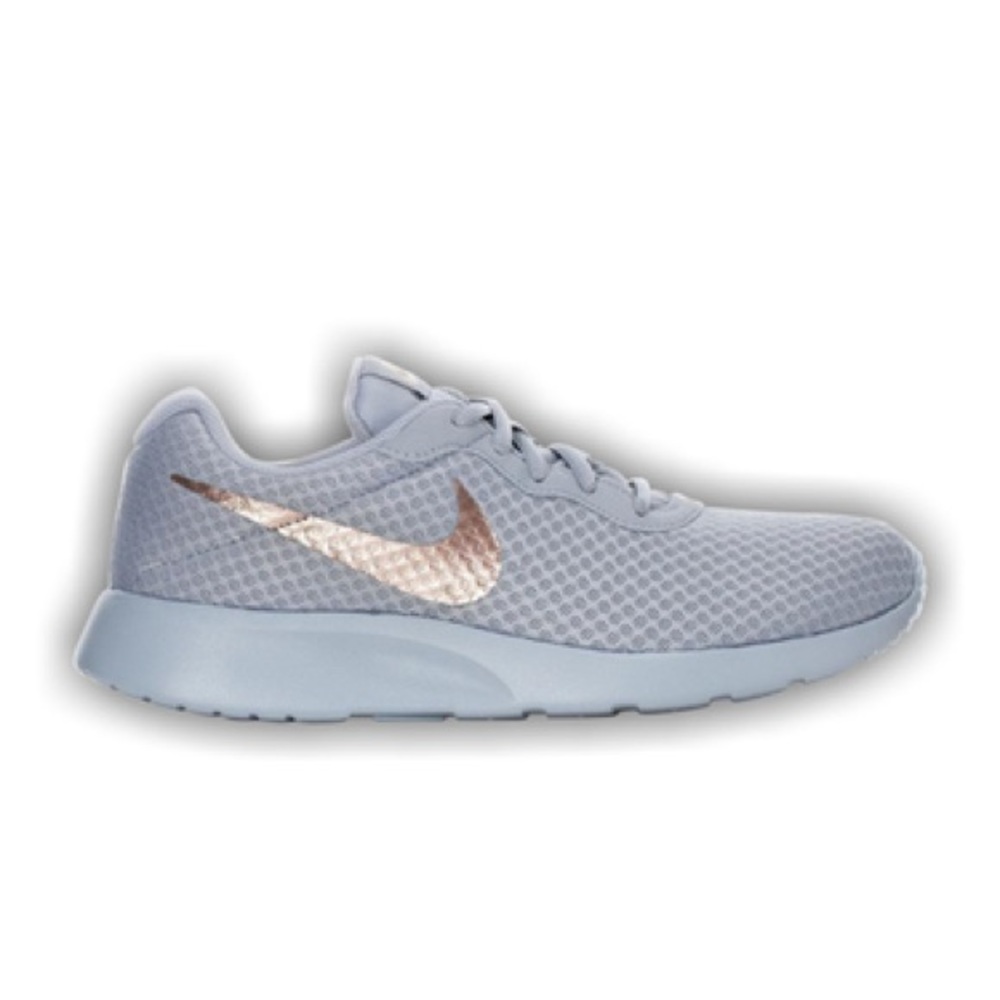 Nike Wmns Tanjun 'Cool Grey Rose Gold Metallic'
